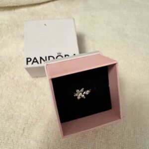 Pandora Silver Floral Ring